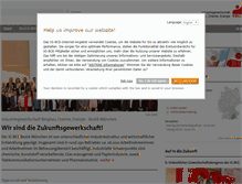 Tablet Screenshot of muenchen.igbce.de