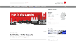 Desktop Screenshot of cottbus.igbce.de